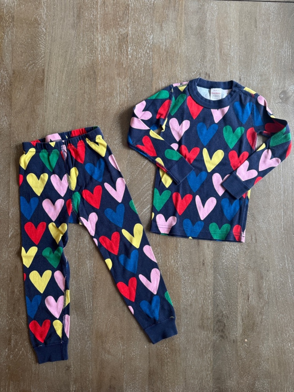 Hanna Andersson heart pjs